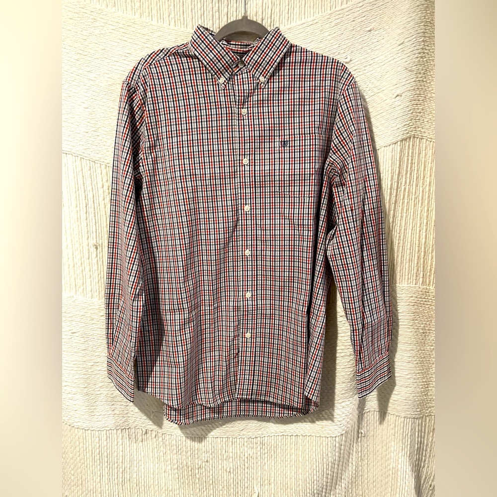 Stretch, easy care, button down shirt